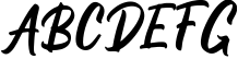 Fugel - Handwritten Font 2 Sample