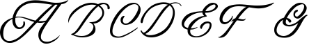 Edna Calligraphy Font Sample