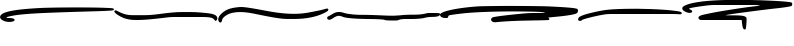 Waltskul - Handlettering Font Sample