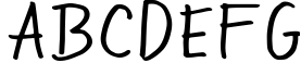 Mightype Handlettering Font Pack 1 Sample