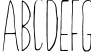 Abeetha Handmade Font Sample