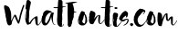 Red tomato. Script font.
