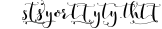 Romantic Script 5