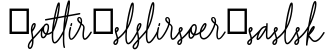 Hesterica | Script Font