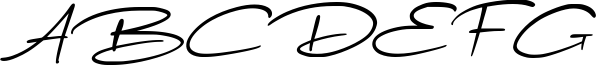 Wondeur - Modern Script Font 1 Sample