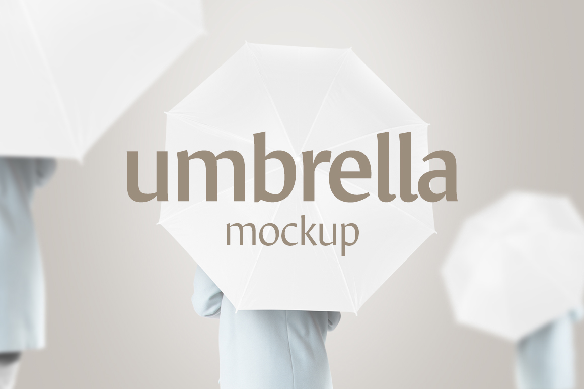 Download umbrella mockup by rebrandy | Design Bundles
