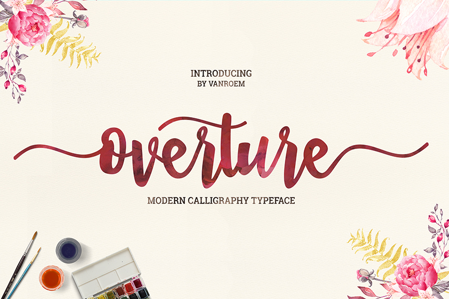 Download Overture - Free Font | Font Bundles